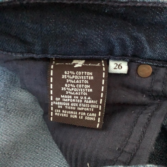 7 For All Mankind Gwenevere Size 26 - Picture 6 of 7